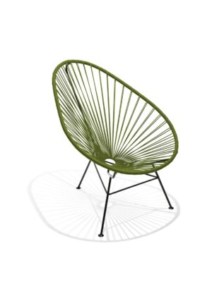 Original Acapulco Chair in der Farbe olive
