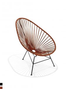 Original Acapulco Chair „Leder" vegetabil gegerbt