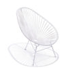 Zweiteiliger Original Acapulco Chair in der Farbe weiss