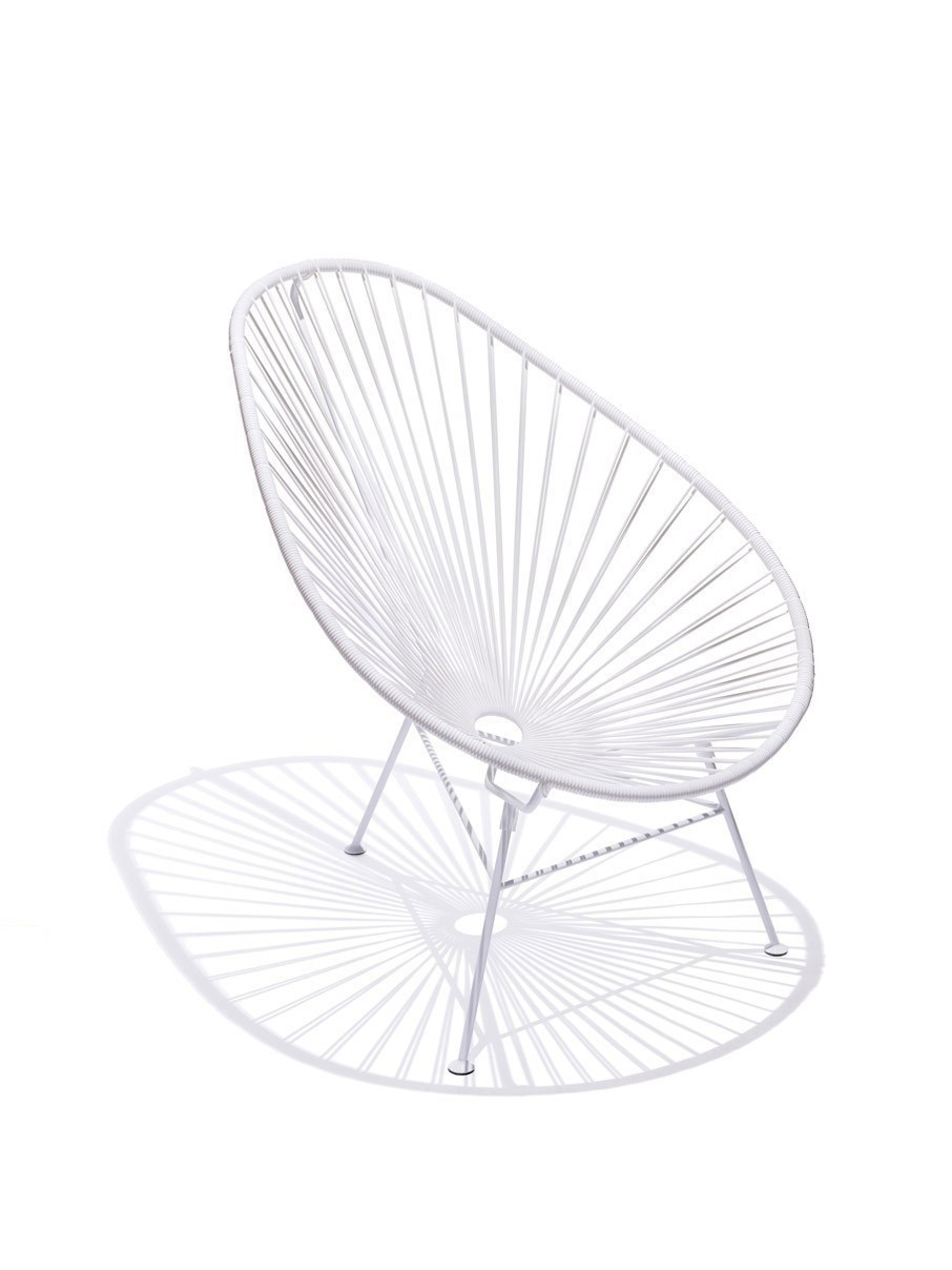 Original Acapulco Chair Desmontable 2 tlg. weiss weiss