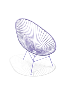Original Acapulco Chair „Monochrom″ Flieder