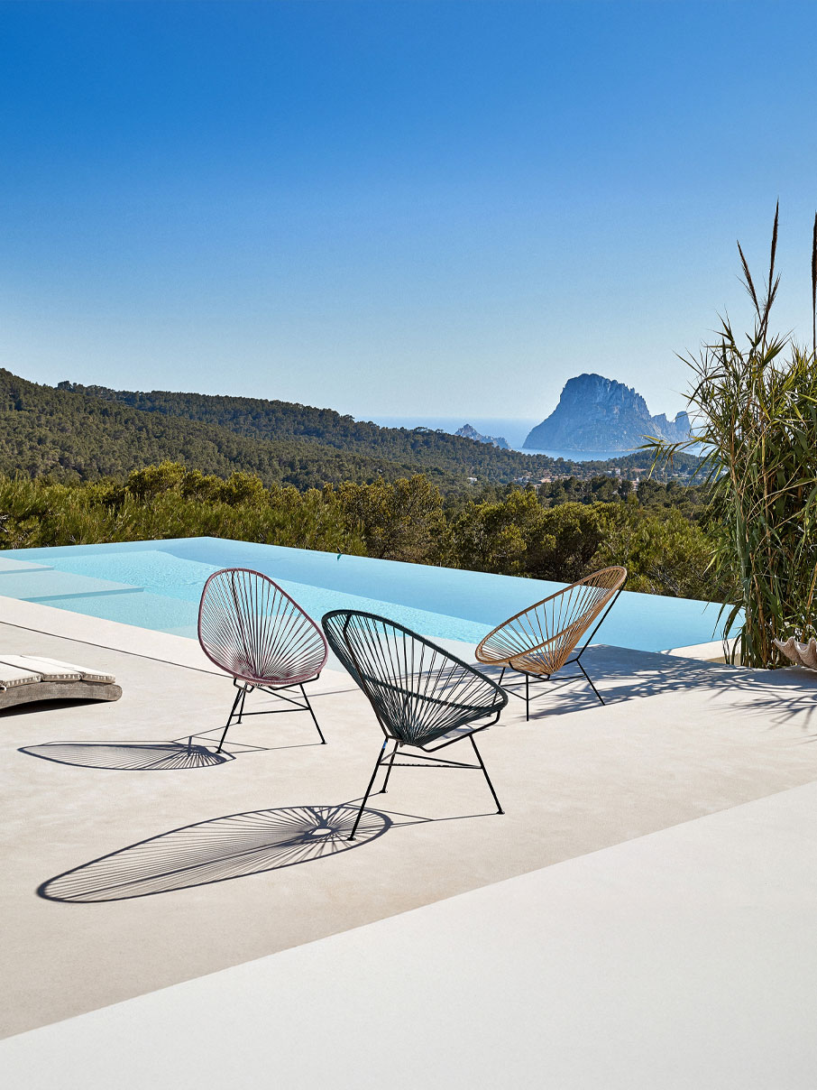 Acapulco-Chair-Original im-Shop-Kaufen Viva Mexico Chair GmbH • Acapulco Stuhl Chair • Outdoor